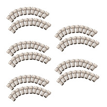 100 Pz CCTV RG6 F-Type Twist- Coassiale Cavo Coassiale Connettore RF Maschio