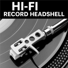 Cabeçote Prateado com Agulha para Toca-Discos  AT-3600L mm Hi-Fi, Kit de Atualização para Toca-Discos de Vinil