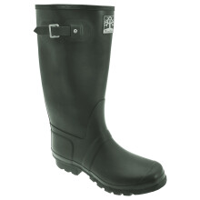 (14 UK, Green) Woodland Unisex Quality Strap Wide Fit Wellington Boots