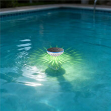Lampe Solaire Flottante à LED pour Piscines, Cours et Éclairage D'Ambiance Extérieur - Lumières Solaires Flottantes à LED Colorées