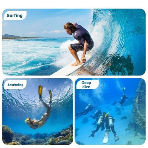 For  X5 Invisible Dive Case 60M Underwater Waterproof Housing Protective Shell Camera Accessories 2
