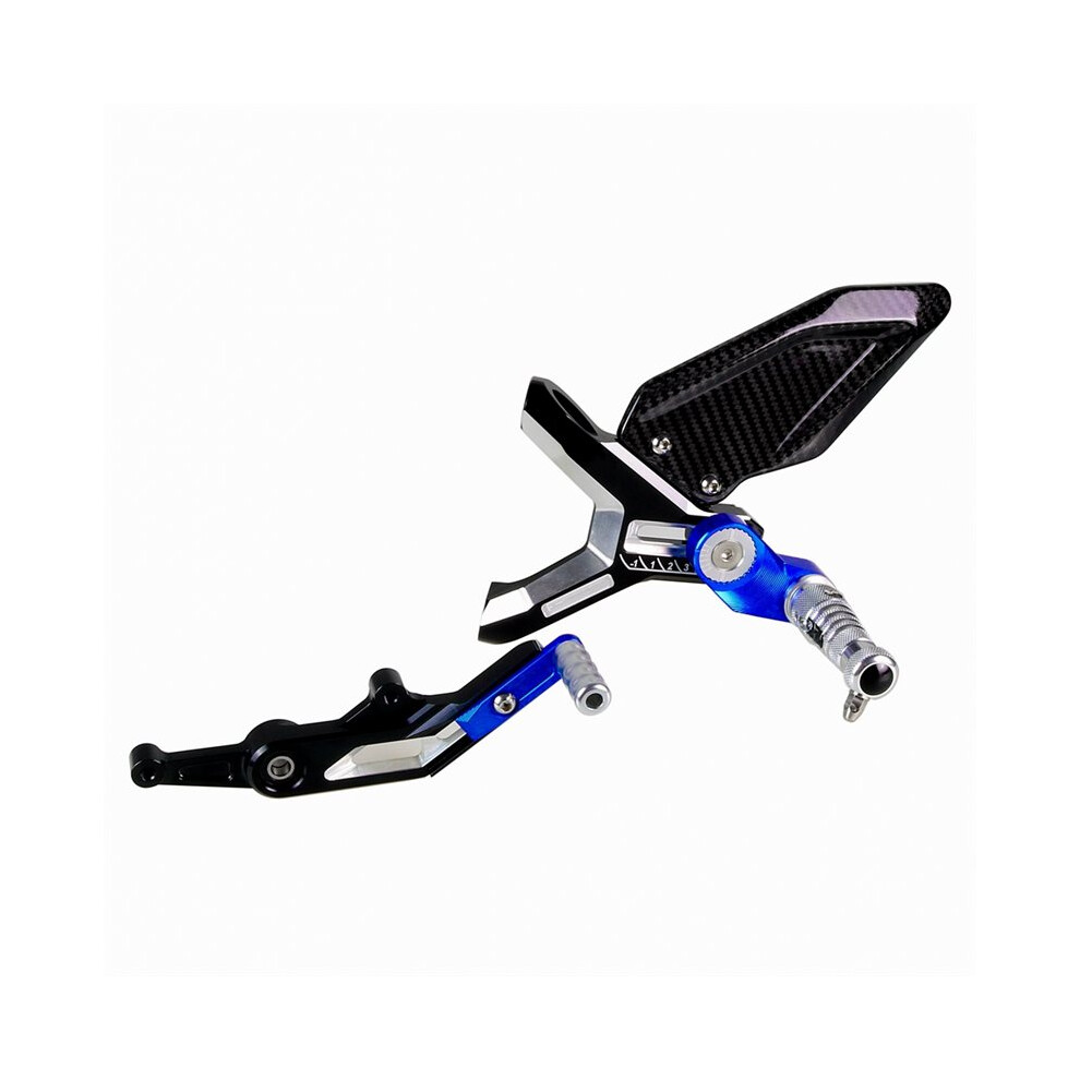 Motorcycle Adjustable Carbon Folding Foot Pegs Rest Rearset Rear Set Footpeg Footrest Kit For S1000rr S1000r M1000rr 6034096298038
