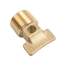 Solid Brass Garboard Drain Plug Kit, 1/2" NPT Threaded Thru-Hull Transom Drain Plug, Boat Hull Drain Plug