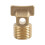 Solid Brass Garboard Drain Plug Kit, 1/2" NPT Threaded Thru-Hull Transom Drain Plug, Boat Hull Drain Plug 5