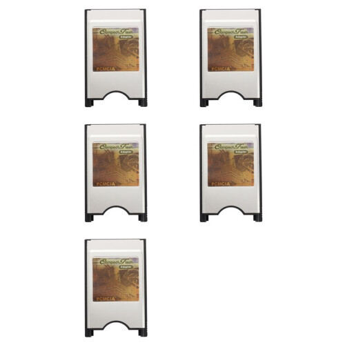5x PCMCIA Compact Flash CF-Kartenleser-Adapter für Laptops