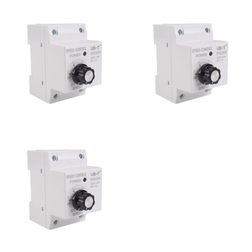 3X 220V Angle Grinder Fan Speed Governor Ceiling Fan Stepless Electronic Voltage Regulator Speed Controller 1