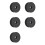 5X for  3D Printer High Temperature Material Rack Reusable Spool for ABS ASA PA6-GF ABS-GF Filament 1