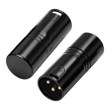 2pcs 3Pin 120 Ohm XLR Terminator DMX Terminal Adapter for DMX512 Lighting and Audio Systems