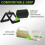 Double D Row Handle Cable Attachment for Weight Workout, Steel with Non-Slip Rubber Grip 5