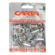 (15mm, Steel) Carta Sport Union Rugby Aluminium Football Studs (Pack Of 16)