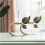 2pcs Curtain Wall Hook, Wall Hook, Simple U-Shaped Leaf Decoration  Hook, Curtain Hook Without Straps 6