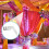 4 Pcs 3'' Double Crossbar Hanger for Wedding Backdrop, Pipe and Drape Stand Kit 5