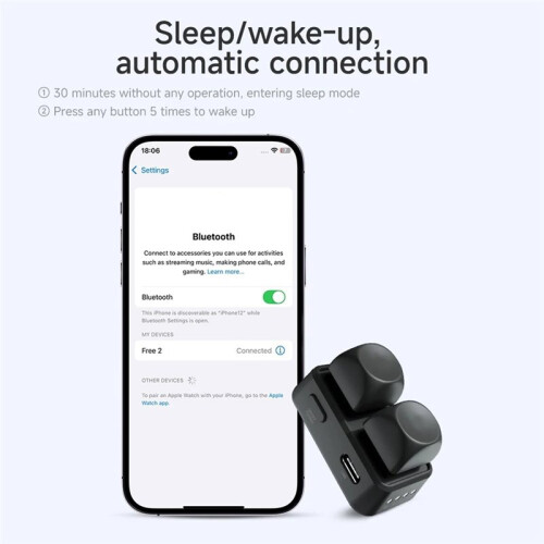 High-Profile  Page Turner   Remote Control Keypad Dual Button Page Turner for Phone Tablet White 2