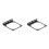 2X Cooling Fan Bracket Fan Holder for Computer Case Hard Disk  Card 1