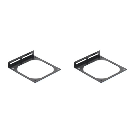 2X Koelventilatorbeugel Ventilatorhouder voor Computerbehuizing Harde Schijf Grafische Kaart