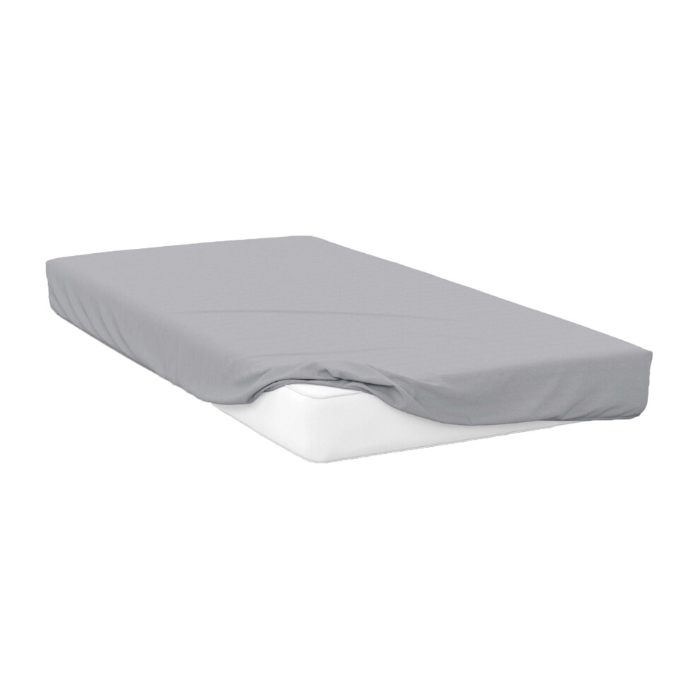 Belledorm (Kingsize, Platinum) 200 Thread Count Egyptian Cotton Fitted Sheet Multicoloured