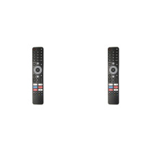 2X Universal TVs Remote Control for DEXP CHIQ for Multiple Models Infrared
