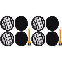 Paquete de 4 Filtros HEPA de Repuesto para Aspiradoras Robot para VC 7000, 8000 Series, XC7053, XC7055 y XC7057.