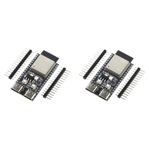 2X ESP32 C5 Development Board Dual-Frequency 2.4G and 5GHz WiFi Module ESP32-C5-DevKitC-1 N4 4MB Flash WIFI6