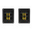 2X Dual Banana Plug Compatible Terminal Cup Connector for Subwoofer Input Output 1
