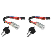 2X 4162.99 416299 Ignition Lock with 2 Keys for 306 1993-2002 4162-99 252113