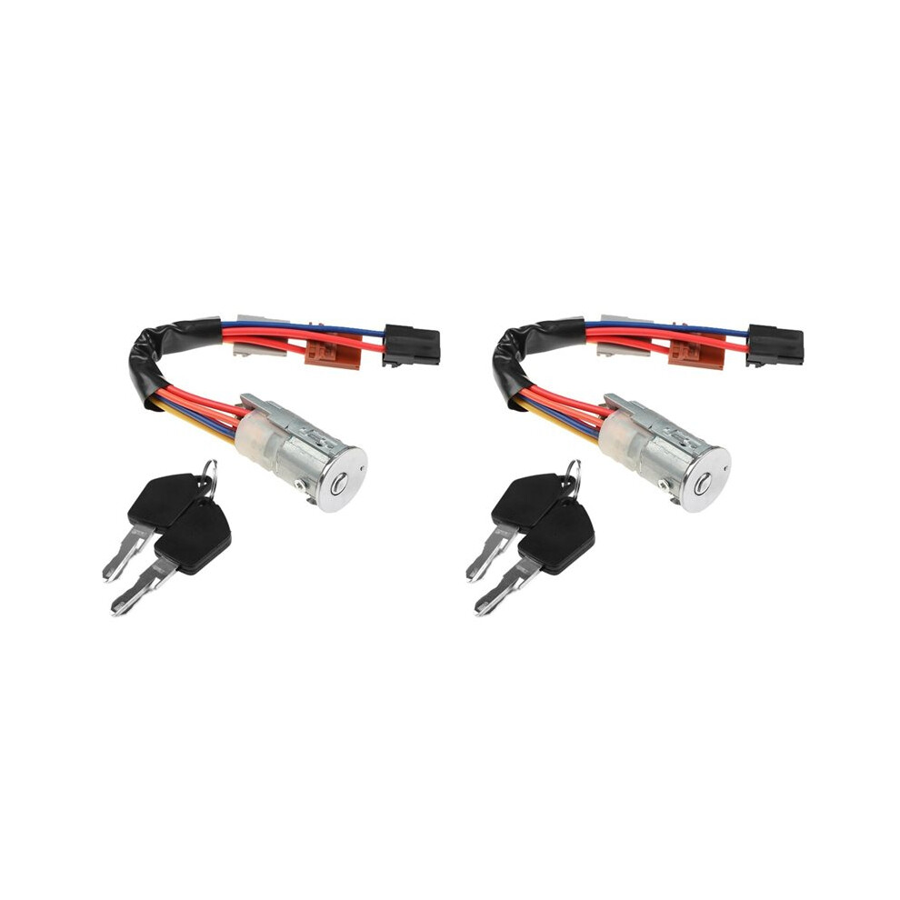 2X 4162.99 416299 Ignition Lock With 2 Keys For 306 1993-2002 4162-99 252113 6033393248722