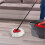 Kit de 6 Refis de Mop Giratório com Base para Mop Giratório Triangular para o-Cedar, Refil de Microfibra 7