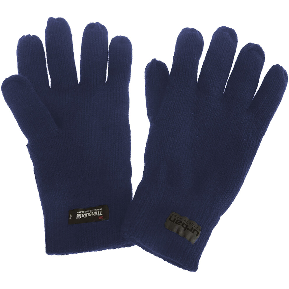 Result (L-Xl, Navy ) Unisex Thinsulate Lined Thermal Gloves (40G 3M) Blue
