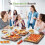 Stainless Steel & Wood Cutting Board - Dual-Sided, Scratch for Kitchen 9