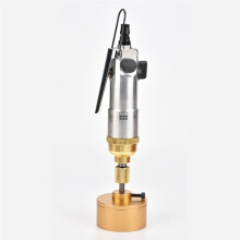 Tappatrice Pneumatica Portatile per Bottiglie, Macchina Sigillatrice A Velocità Regolabile per Bottiglie da Φ10 A 50 mm.