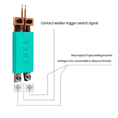 1 Set Handheld Battery Spot  with Automatic Trigger, Built-in , Spot Welding Pen for 18650 Battery Welding 1