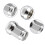 20 Pcs M12x1.5 Car Wheel Lug Nuts with Socket Key Auto Replacement Parts 2