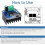 2PCS BTS7960 43A High Power Motor Driver Modules H-Bridge PWM  Motor Controller Board for   Car Robot 9