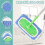 10pcs Reusable Mop Pads for  Sweeper Mop, Microfiber Dry Sweeping Cloths & Machine Washable Wet Pads Refill 7