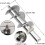 Moedor de Carne com Parafuso - Hélice Universal de Aço Inoxidável de 4,72 Polegadas (12 cm), Diâmetro de 4,2 cm 7