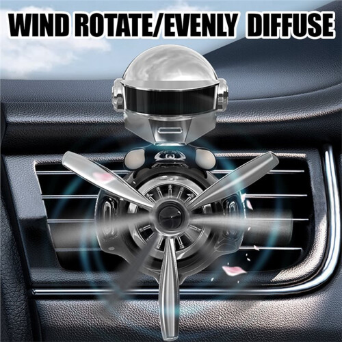 Deodorante per Auto Cool  con Design A Elica e Clip per Bocchetta 'Aria. 1