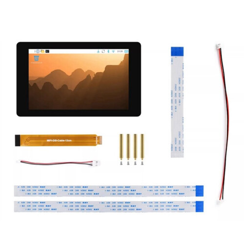 For Raspberry Pi5 4 Inch  Display LCD Capacitive Touchscreen 480x480 Resolution for Raspberry Pi Board DIY Projects