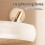 Wall-Mounted Aluminum Bathroom Shelf with No Drill Suction Cup Adhesive 7