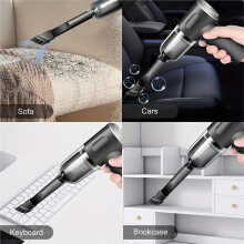 690000Pa Wireless Car Vacuum 2 Hours Quick Charge Wet Dry Dual-Use Cleaner Cordless Handheld High-Power Vacuum Cleaner