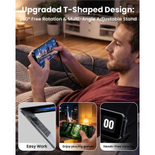 30W Type-C voor -Interface-Laadkabel met Standaard voor Snel Opladen en Gegevenssynchronisatie, 1,5 M