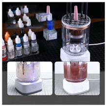 Paint Brush Cleaning Machine Miniature Painting Brush Cleaner for Model Making Modeling Hobby DIY Tools