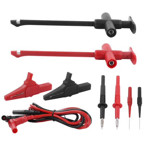Multimeter Test Leads Kit Maximum 19A Clip Digital Multi Meter Clamp Tester Multimeter Tool for Automotive 2