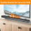 Multi-Functional Audio Stand Tv Wall Mount Bracket Soundbar Bracket Soundbar Wall-Mount Bracket 5