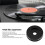 Adaptador para Toca-Discos de Vinil EP com Furo Central para Discos de Vinil de 7 Polegadas e 45 RPM com Furo  (Prateado) 6