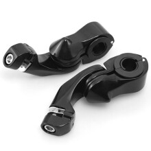 Motorräder-Fußrastenadapter (Männliche Ausführung) Aus Chrom, Motorschutzbügel-Fußrasten-Befestigungsklemmen für Softail Cafe Racer