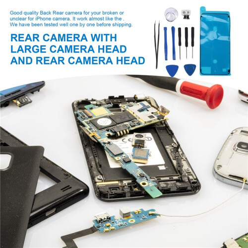 Rear Facing Camera Back Camera Main Camera Replacement for  7  7P with Repair Tools 2