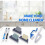 Window Track Cleaner Tool Set, 13 Pcs Magic Window Sill Cleaning Tools Kit for Door Tracks 7