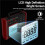 ANENG Insulation Resistance Tester 6000 Counts Range /AC Voltage Diode Tester with LCD Display 5