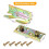 4 Pcs Bed Rail Brackets with 32 Pcs Srews, High Quality Bed Frame Brackets, Rust Proof Bed Frame Hardware for Headboards 2