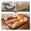 4 Pcs Bed Rail Brackets with 32 Pcs Srews, High Quality Bed Frame Brackets, Rust Proof Bed Frame Hardware for Headboards 3